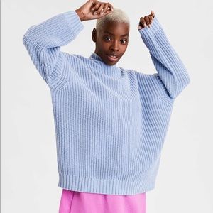 American Eagle mock neck oversized sweater